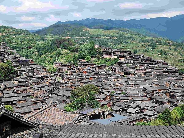 大陸精彩貴州之旅(九) 西江千戶苗寨