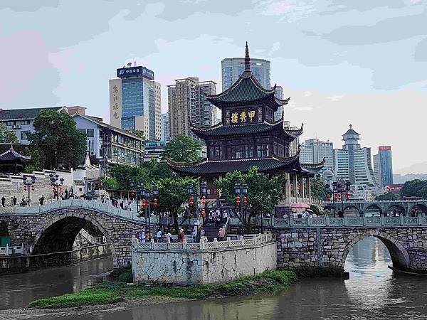 大陸精彩貴州之旅(十一) 多彩貴州風&amp;甲秀樓~~南明河上40