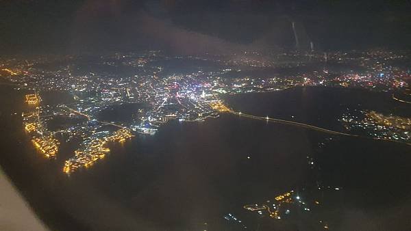 空拍飛機夜景