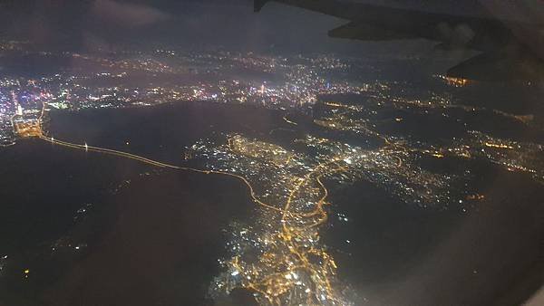 空拍飛機夜景