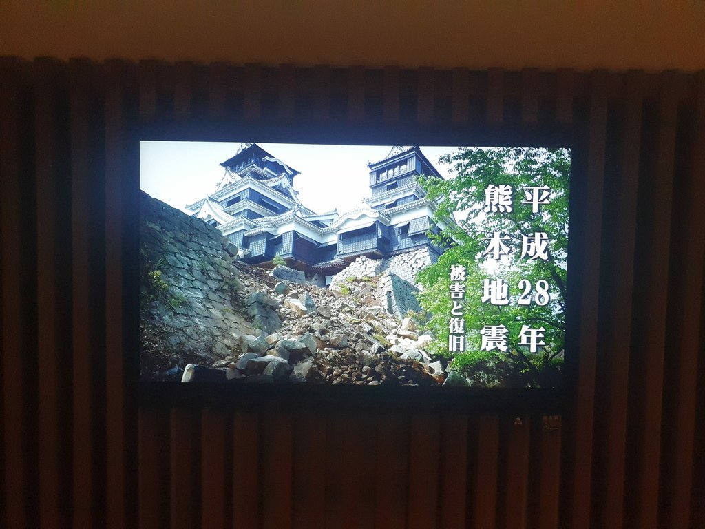 熊本城內部-平成28年熊本地震