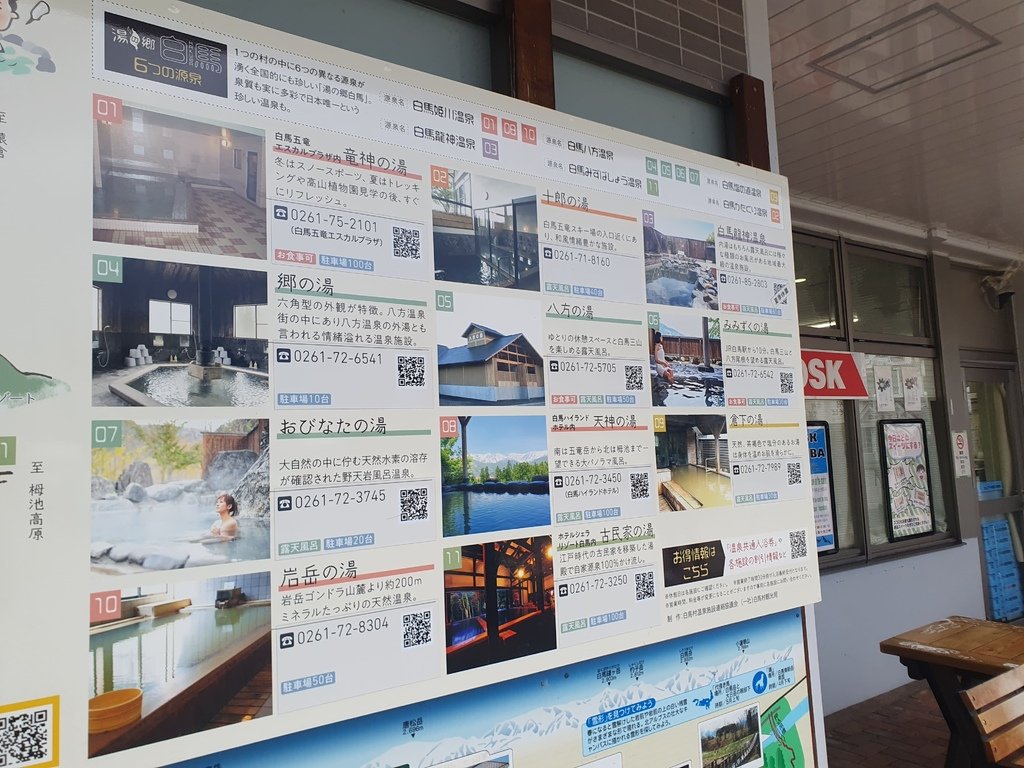 白馬村-附近有很多溫泉可以住宿~