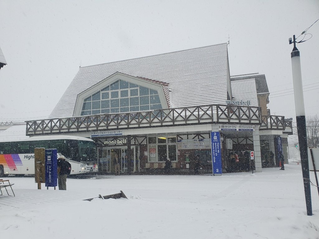 白馬八方巴士總站 Hakuba Happo Bus Terminal / Happo Information Center-下雪的場景照片~雪下的非常非常的大