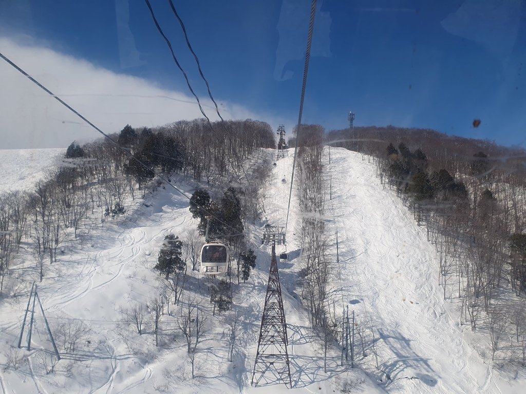 白馬岩岳ゴンドラリフトノア山麓駅纜車
