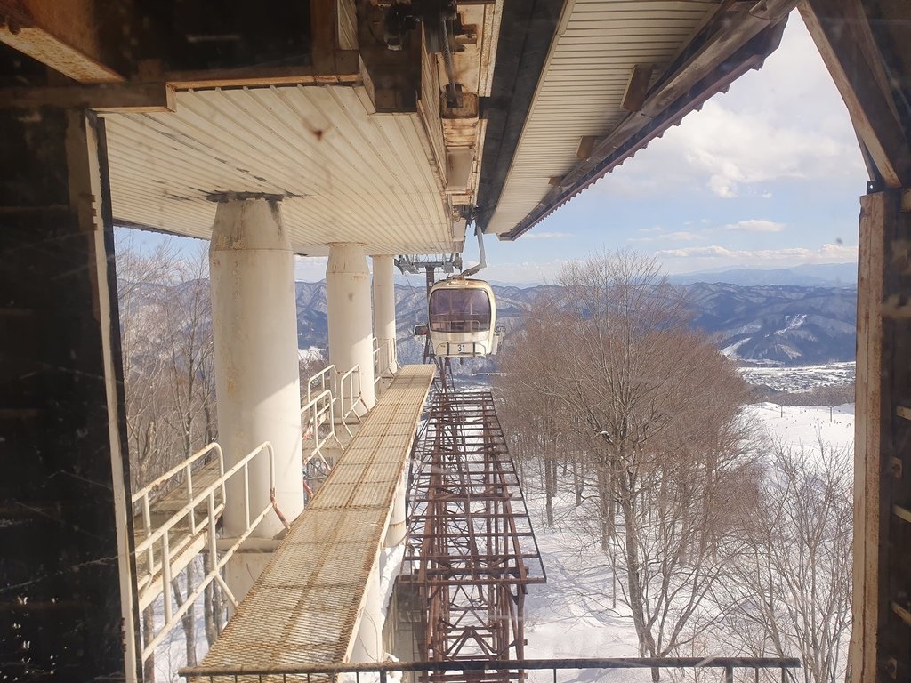 白馬岩岳ゴンドラリフトノア山麓駅纜車
