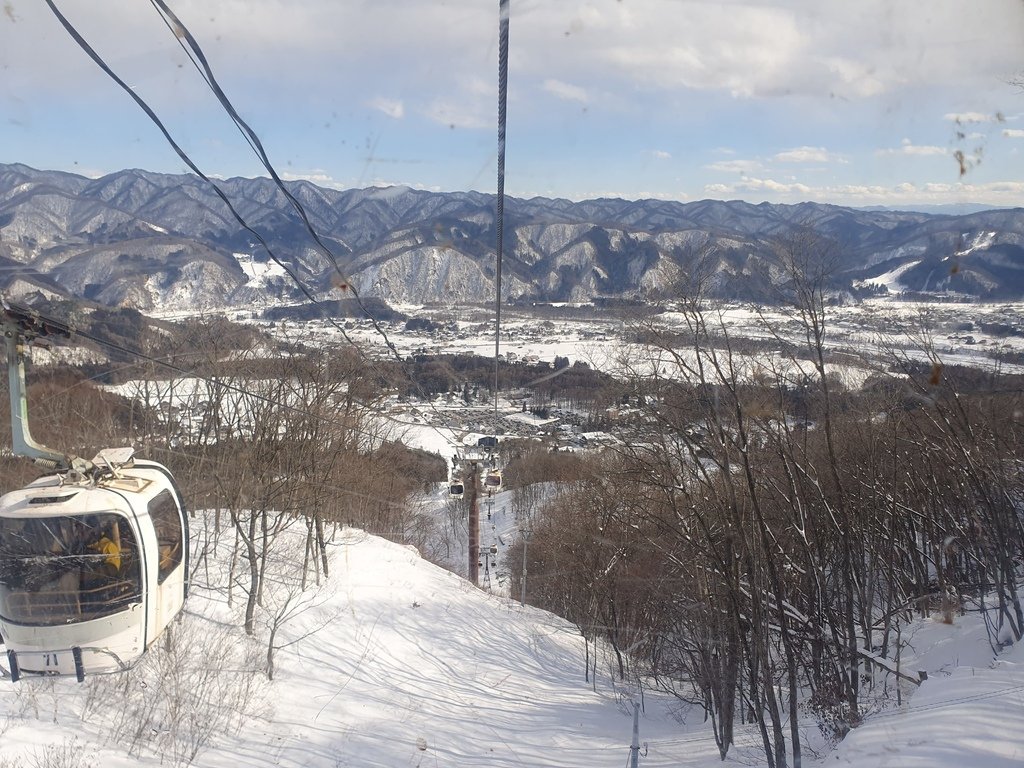 白馬岩岳ゴンドラリフトノア山麓駅纜車
