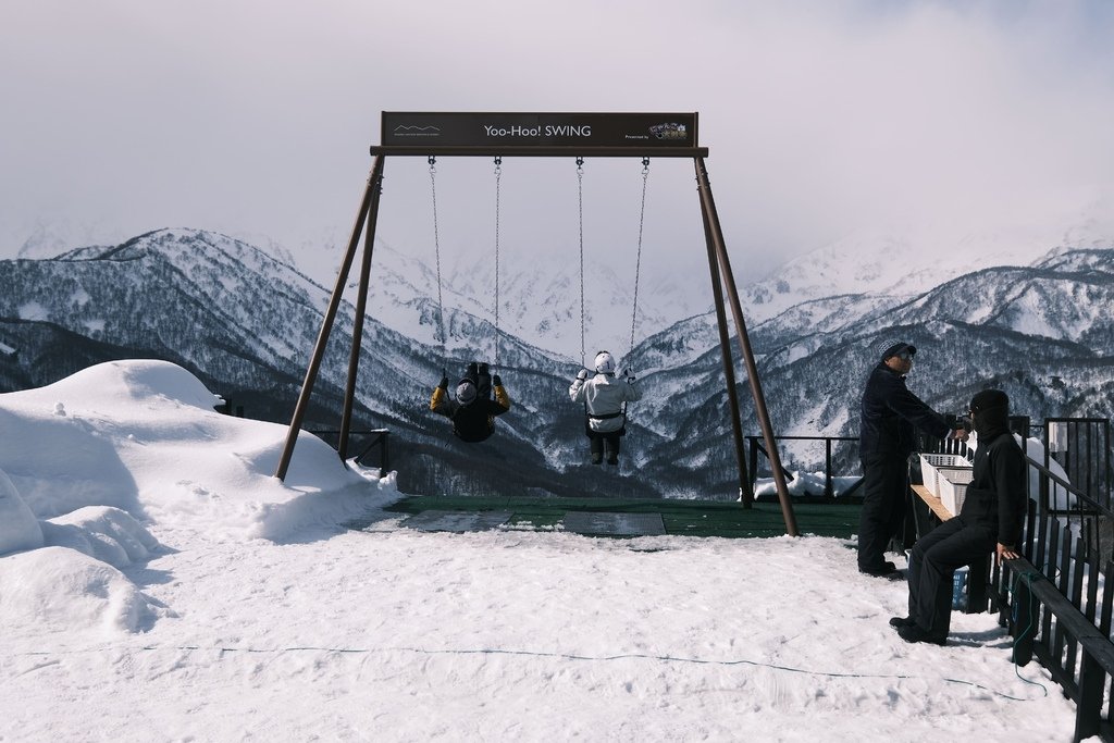 白馬岩岳マウンテンリゾート | HAKUBA IWATAKE MOUNTAIN RESORT-Hakuba Mountain Harbor- The City Bakery-「Yoo-hoo swing」有盪鞦韆可以遊玩