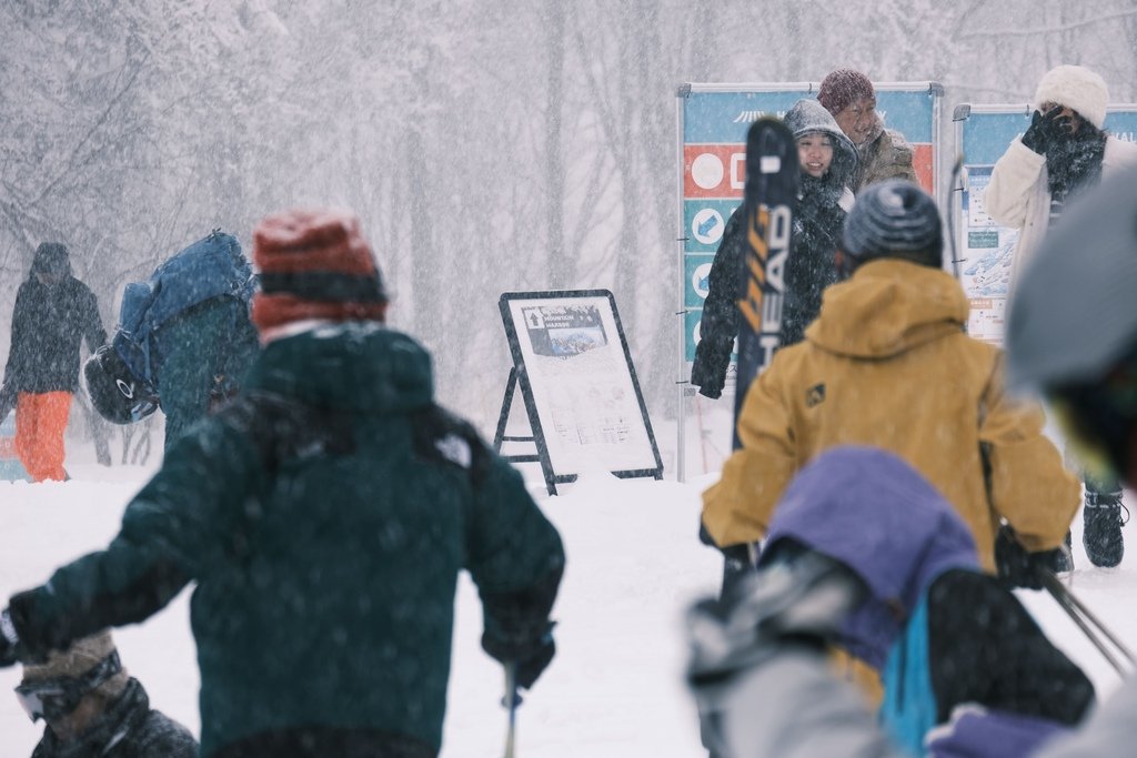 白馬岩岳滑雪場-白馬岩岳マウンテンリゾート-拍攝滑雪旅客照片記錄