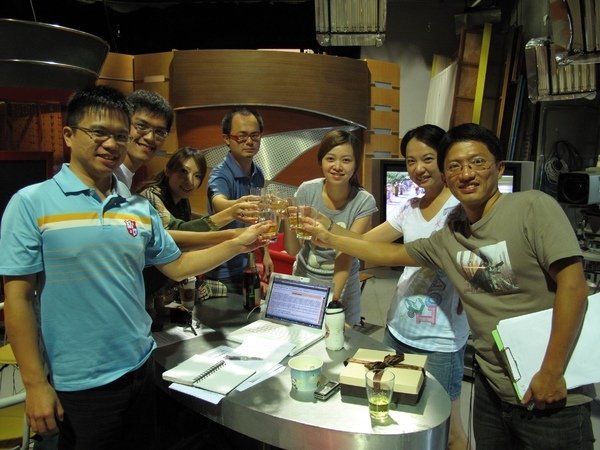 Cheers!!  2009轉播完美結束！  真是很值得回憶的一年啊