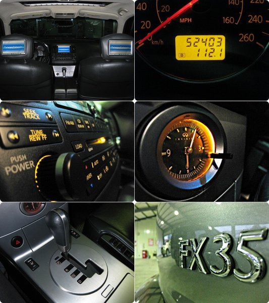 SUM冠威中古車☆Infiniti/極致05年FX35低沉聲浪跑車靈魂LSUV售:108萬☆