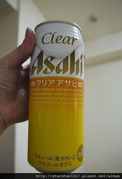 今天喝向井理代言的新啤酒^^