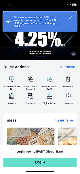 【離岸銀行戶口推薦】 iFAST Global Bank｜英