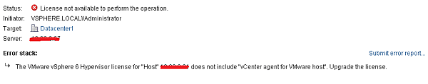 VM license