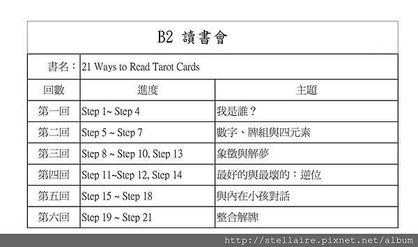 B2 讀書會