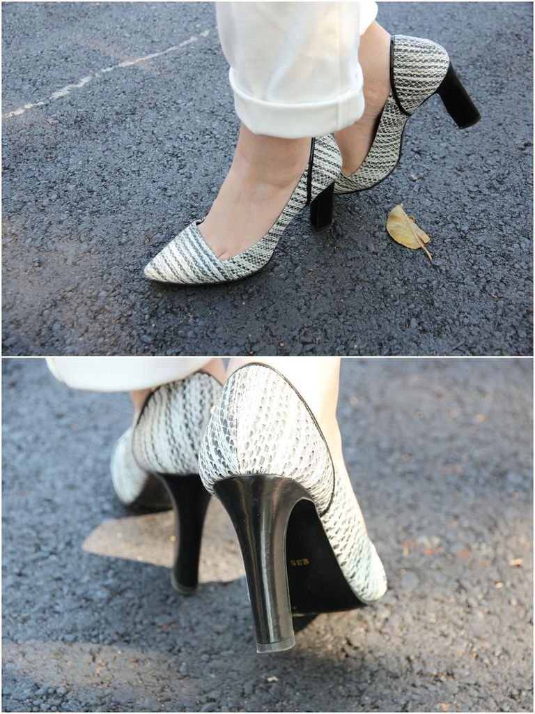 high heel shoes