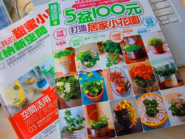 家居、盆栽的書籍是最近的心頭好.JPG
