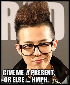 GD asking for present