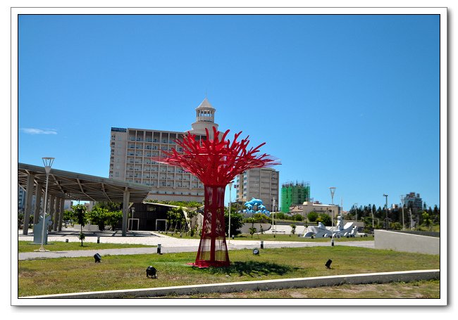 澎湖第三漁港國際廣場，地景藝術公園