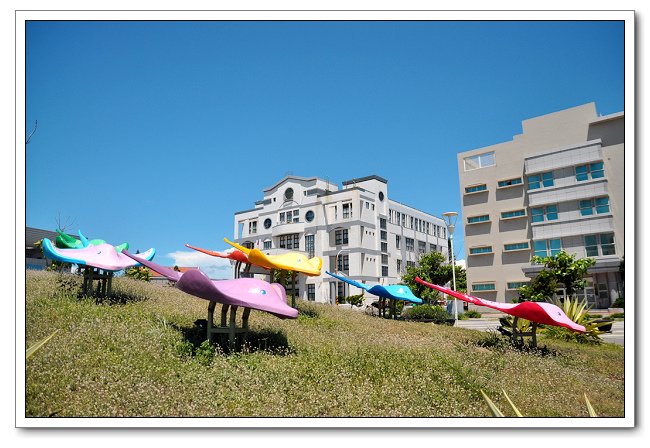 澎湖第三漁港國際廣場，地景藝術公園