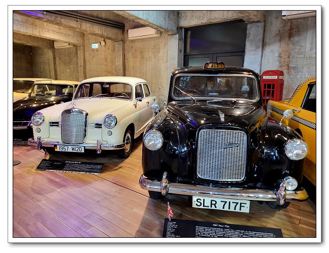 計程車博物館，計程車的收藏品