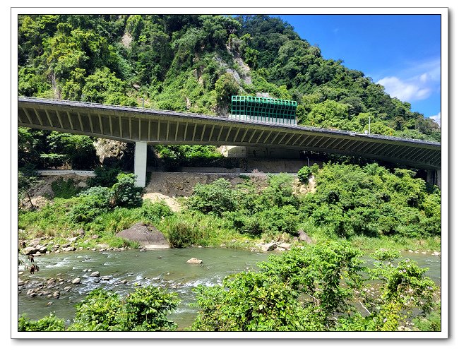 出磺坑吊橋，西部小太魯閤