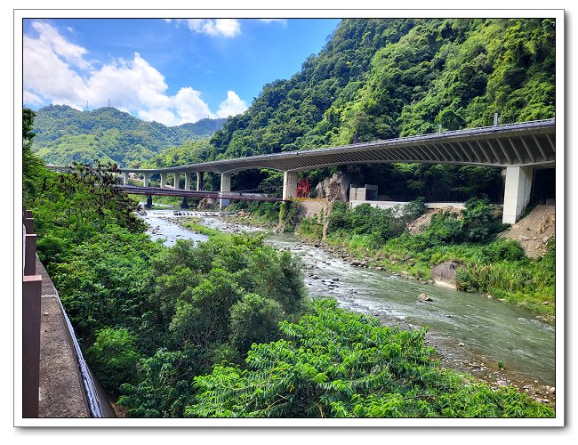 出磺坑吊橋，西部小太魯閤