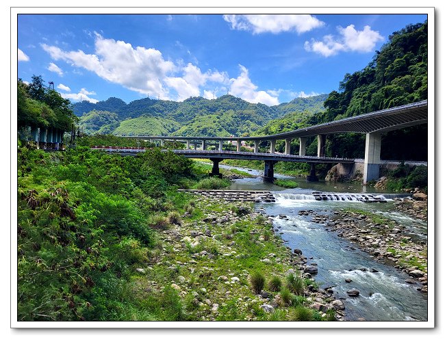 出磺坑吊橋，西部小太魯閤