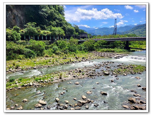 出磺坑吊橋，西部小太魯閤