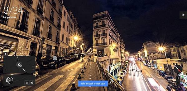 [科技.旅遊]Google谷歌Night Walk in Marseille Experience Project,讓你在家中就能逛浪漫之都法國的夜景 (12)