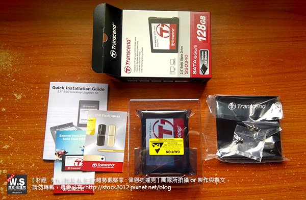 [3C電腦]創見SSD340固態硬碟128G開箱與安裝拆教學圖文實測分析,評價推薦品質(Transcend,保固,維修,傳輸線,mac book air,256G,1TB) (5)