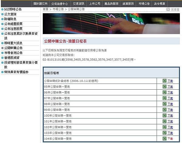 公開申購公告1