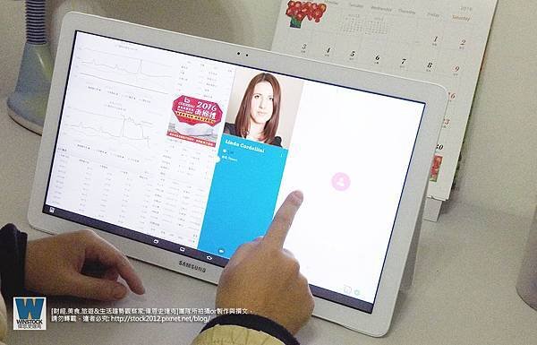 Galaxy View tablet 開箱,體驗 規格18.4吋可攜式平板台灣上市,多工多視窗,兼具電腦,電視,App遊戲娛樂_多人線上開會 (2)