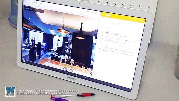 Galaxy View tablet 開箱,體驗 規格18.4吋可攜式平板台灣上市,多工多視窗,兼具電腦,電視,App遊戲娛樂的強大功能_VR虛擬實境與看屋篇 (2)