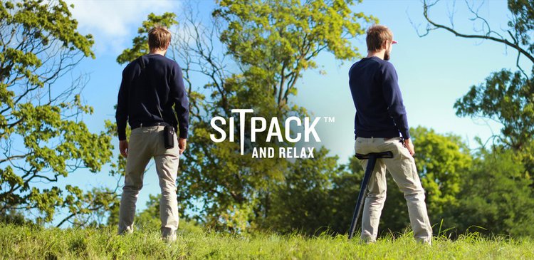 sitpack 評價開箱心得,攜帶式伸縮座椅隨處都是休息地,排隊神器必買口袋收納椅,募資網站 kickstarter (original foldable seat)