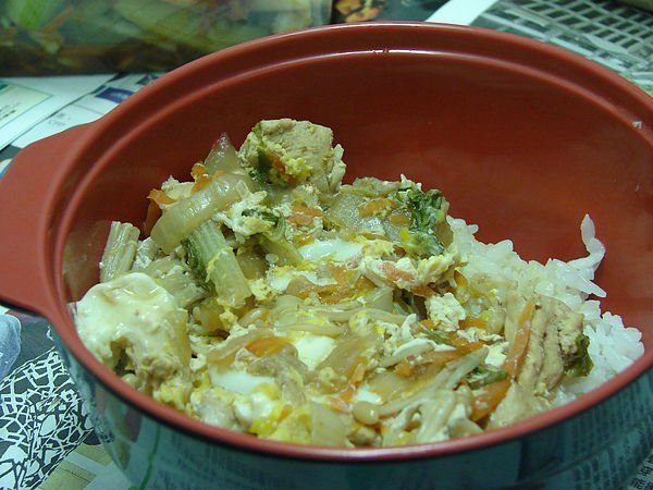 雞肉丼(完成圖)