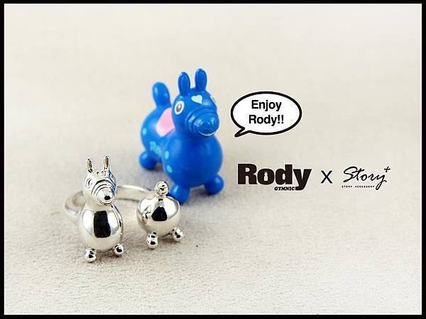 STORY ACCESSORY, 故事銀飾, 925 純銀, 訂做, 字母項鍊, rody, 跳跳馬, 魯迪，jewelry，授權，獨家