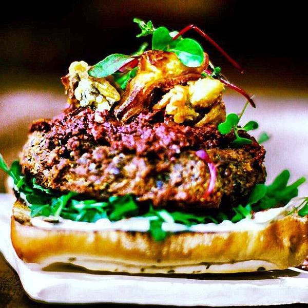 French Lentil Burger