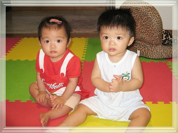 twins一歲了.jpg