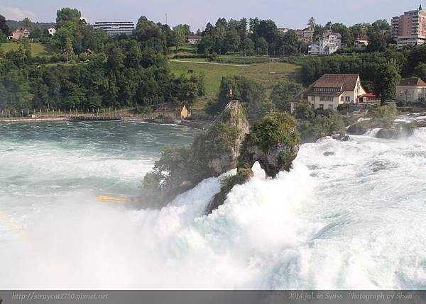 瑞士-夏夫豪森 Schaffhausen,萊茵瀑布Rheinfall