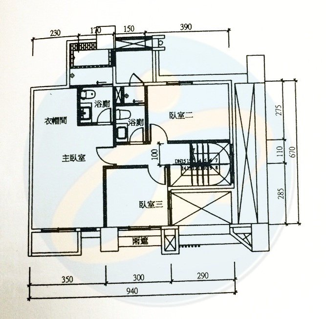 24格局圖-夾層