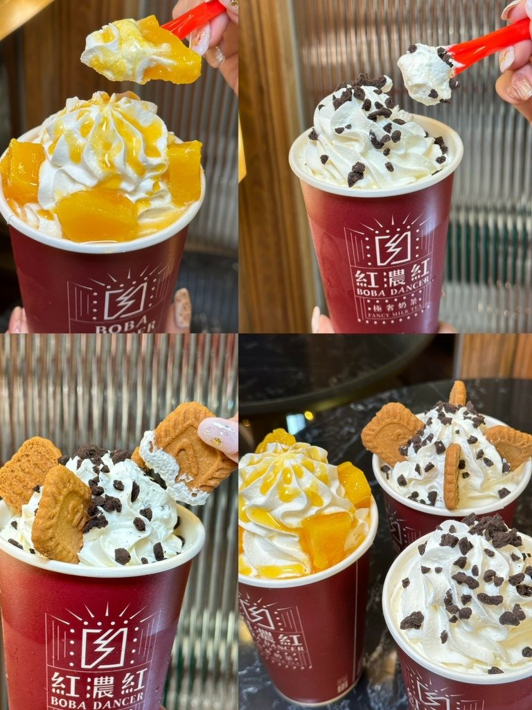 《台中食記》紅濃紅 x 極奢奶茶｜ 全台唯一百老匯劇院飲料店