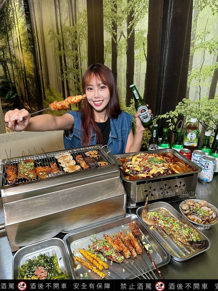 《台北食記》觀音橋燒烤｜重慶道地美食｜超特別露營風用餐環境