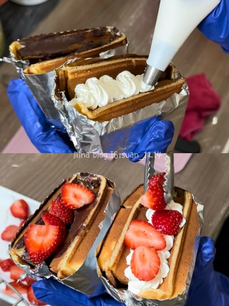 《台北食記》微笑的魚-榮星花園店｜鬆餅專賣店｜雙拼鬆餅一次滿