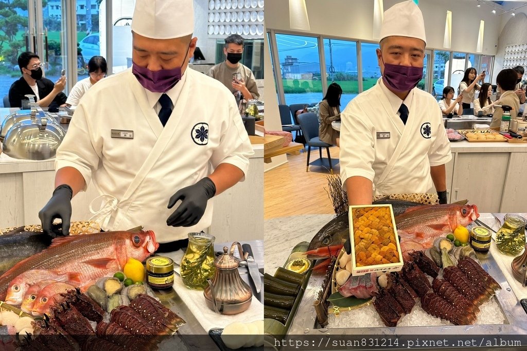 《宜蘭食記》明水然·樂-無菜單鐵板燒｜宜蘭礁溪 田園景觀店盛