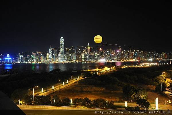 麗思卡爾頓酒店 (The Ritz-Carlton) 豪華海景房 (Harbour Island) 夜景