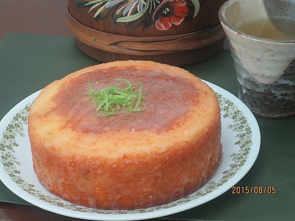 IMG_1546奶油綠檸檬糖霜蛋糕
