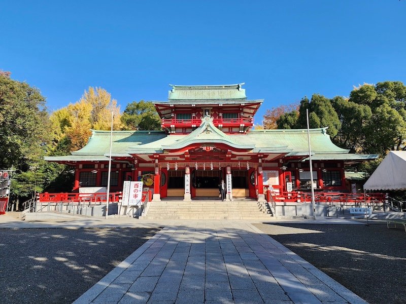 2023-11-22 東京賞楓旅Day4-1 富岡八幡宮＋新