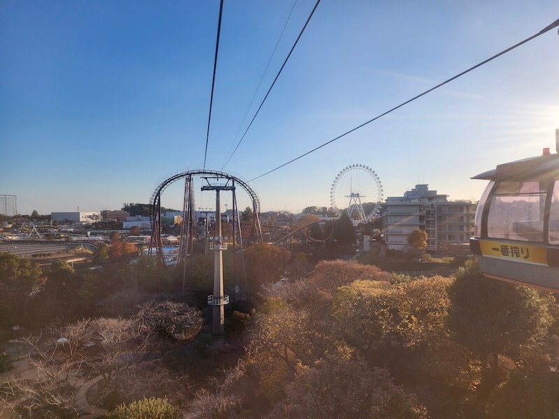 2023-11-22 東京賞楓旅Day4-2 夜訪讀賣樂園（