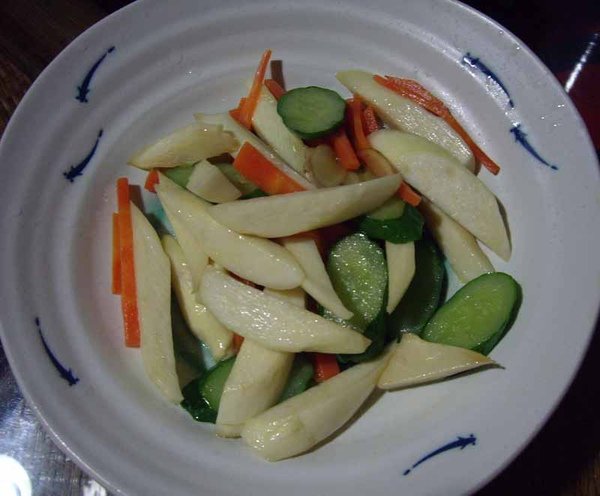腳白筍料理