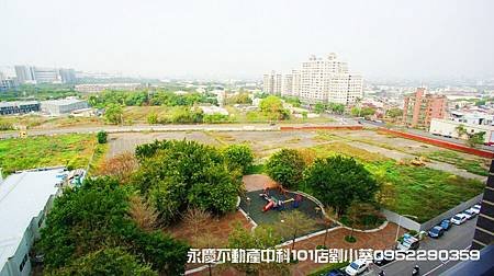 中科西屯富宇藍海帝國漂亮三房平面車位.永慶中科101劉小葵0952290359